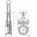 Задвижка МЗВ (30ч39р) 16 атм схема